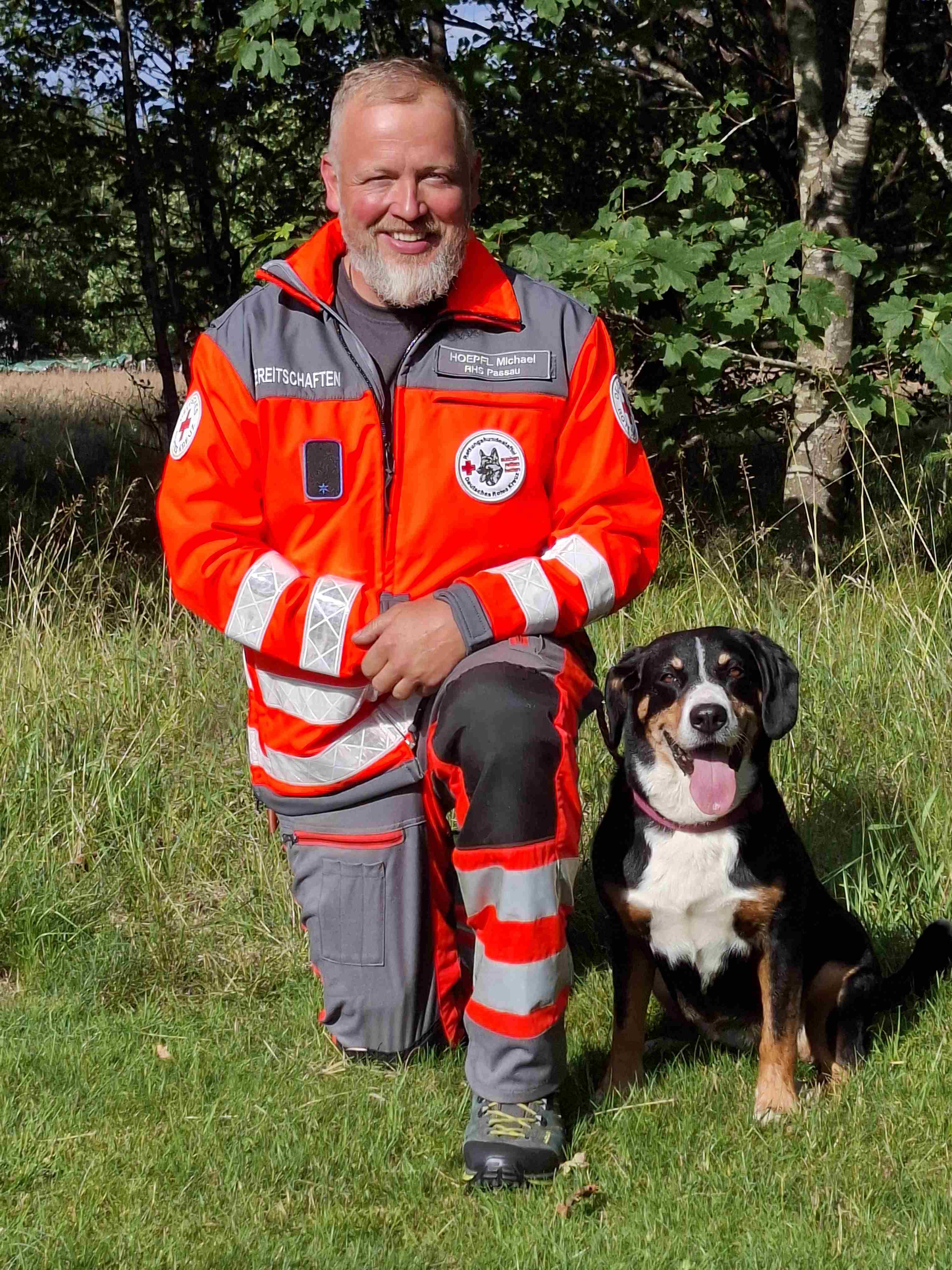 Michael H�pfl mit Luna